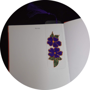 Hand-painted bookmarks (set of 3)